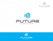 Projekt graficzny, nazwa firmy, tworzenie logo firm Logo Future Windows and Doors  - stone