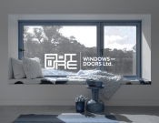 Projekt graficzny, nazwa firmy, tworzenie logo firm Logo Future Windows and Doors  - sansey