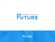 Projekt graficzny, nazwa firmy, tworzenie logo firm Logo Future Windows and Doors  - matuta1