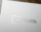 Projekt graficzny, nazwa firmy, tworzenie logo firm Logo Future Windows and Doors  - tyna