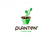 Projekt graficzny, nazwa firmy, tworzenie logo firm Logo dla e-sklepu z roślinami - CS designer 