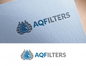 Projekt graficzny, nazwa firmy, tworzenie logo firm Logo dla firmy AQFilters - malsta