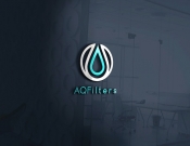 Projekt graficzny, nazwa firmy, tworzenie logo firm Logo dla firmy AQFilters - noon