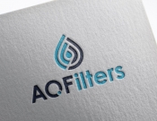 Projekt graficzny, nazwa firmy, tworzenie logo firm Logo dla firmy AQFilters - stone