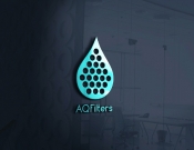 Projekt graficzny, nazwa firmy, tworzenie logo firm Logo dla firmy AQFilters - noon