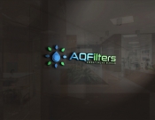 Projekt graficzny, nazwa firmy, tworzenie logo firm Logo dla firmy AQFilters - feim