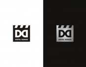 Projekt graficzny, nazwa firmy, tworzenie logo firm Filmowe logo dla domu produkcyjnego - kruszynka