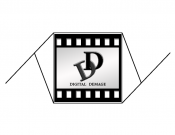 Projekt graficzny, nazwa firmy, tworzenie logo firm Filmowe logo dla domu produkcyjnego - Majka