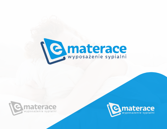 Projektowanie logo dla firm,  Logo dla sklepu z materacami, logo firm - Wizjo Patryk Ustrzycki