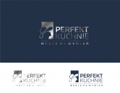 Projekt graficzny, nazwa firmy, tworzenie logo firm logo dla firmy PERFEKT KUCHNIE - P4vision
