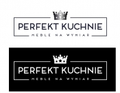 Projekt graficzny, nazwa firmy, tworzenie logo firm logo dla firmy PERFEKT KUCHNIE - enridesign
