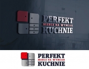 Projekt graficzny, nazwa firmy, tworzenie logo firm logo dla firmy PERFEKT KUCHNIE - Maradana