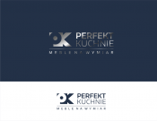 Projekt graficzny, nazwa firmy, tworzenie logo firm logo dla firmy PERFEKT KUCHNIE - P4vision
