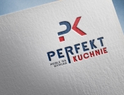 Projekt graficzny, nazwa firmy, tworzenie logo firm logo dla firmy PERFEKT KUCHNIE - Shona
