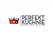Projekt graficzny, nazwa firmy, tworzenie logo firm logo dla firmy PERFEKT KUCHNIE - enridesign