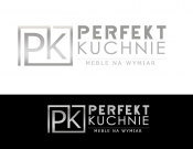 Projekt graficzny, nazwa firmy, tworzenie logo firm logo dla firmy PERFEKT KUCHNIE - Shona