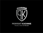 Projekt graficzny, nazwa firmy, tworzenie logo firm logo dla firmy PERFEKT KUCHNIE - 4MVG