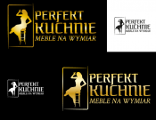Projekt graficzny, nazwa firmy, tworzenie logo firm logo dla firmy PERFEKT KUCHNIE - DigiBeART