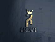 Projekt graficzny, nazwa firmy, tworzenie logo firm logo dla firmy PERFEKT KUCHNIE - radofreshdesign