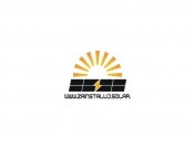 Projekt graficzny, nazwa firmy, tworzenie logo firm Logo - www.zainstaluj.solar. - malsta