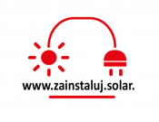 Projekt graficzny, nazwa firmy, tworzenie logo firm Logo - www.zainstaluj.solar. - bayerlain