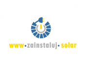 Projekt graficzny, nazwa firmy, tworzenie logo firm Logo - www.zainstaluj.solar. - feriastudio