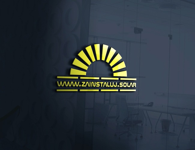 Projektowanie logo dla firm,  Logo - www.zainstaluj.solar., logo firm - Florkom