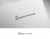 Projekt graficzny, nazwa firmy, tworzenie logo firm Logo dla dominstalacje.pl - matuta1