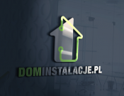 Projekt graficzny, nazwa firmy, tworzenie logo firm Logo dla dominstalacje.pl - radofreshdesign