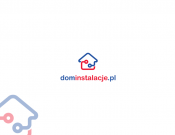 projektowanie logo oraz grafiki online Logo dla dominstalacje.pl