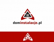 Projekt graficzny, nazwa firmy, tworzenie logo firm Logo dla dominstalacje.pl - PaveeL1986