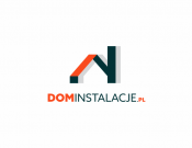 Projekt graficzny, nazwa firmy, tworzenie logo firm Logo dla dominstalacje.pl - tunada