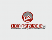 Projekt graficzny, nazwa firmy, tworzenie logo firm Logo dla dominstalacje.pl - rasti