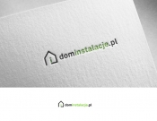 Projekt graficzny, nazwa firmy, tworzenie logo firm Logo dla dominstalacje.pl - matuta1