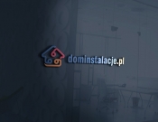 Projekt graficzny, nazwa firmy, tworzenie logo firm Logo dla dominstalacje.pl - Darksider
