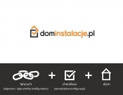 Projekt graficzny, nazwa firmy, tworzenie logo firm Logo dla dominstalacje.pl - rhaim93