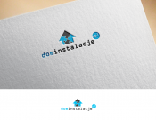 Projekt graficzny, nazwa firmy, tworzenie logo firm Logo dla dominstalacje.pl - Mixtura
