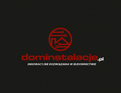 Projekt graficzny, nazwa firmy, tworzenie logo firm Logo dla dominstalacje.pl - rasti