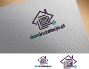 Projekt graficzny, nazwa firmy, tworzenie logo firm Logo dla dominstalacje.pl - Emdee