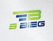 Projekt graficzny, nazwa firmy, tworzenie logo firm logo sklepu-biegacz, triathlonista - stone