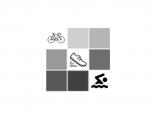 Projekt graficzny, nazwa firmy, tworzenie logo firm logo sklepu-biegacz, triathlonista - ania_smol
