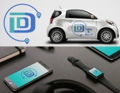 Projekt graficzny, nazwa firmy, tworzenie logo firm Logo dla aplikacji carsharingowej - MPDesign