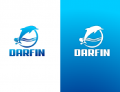 Projekt graficzny, nazwa firmy, tworzenie logo firm DARFIN  logo - malarz