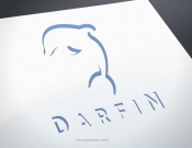 Projekt graficzny, nazwa firmy, tworzenie logo firm DARFIN  logo - qunatumdesign