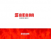 Projekt graficzny, nazwa firmy, tworzenie logo firm Logo dla sakam kominki - matuta1