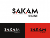 Projekt graficzny, nazwa firmy, tworzenie logo firm Logo dla sakam kominki - kruszynka