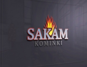 Projekt graficzny, nazwa firmy, tworzenie logo firm Logo dla sakam kominki - termi1970
