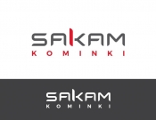 Projekt graficzny, nazwa firmy, tworzenie logo firm Logo dla sakam kominki - BeaTrix