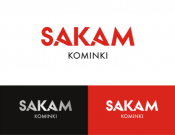 Projekt graficzny, nazwa firmy, tworzenie logo firm Logo dla sakam kominki - kruszynka