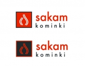 Projekt graficzny, nazwa firmy, tworzenie logo firm Logo dla sakam kominki - zuuu
